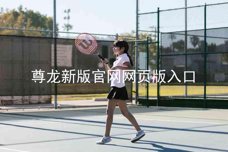 尊龙新版官网网页版入口
